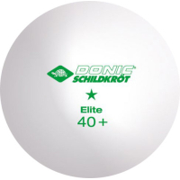 М'ячик для настільного теніса Donic Elite 1* 40+ 6шт (608510)