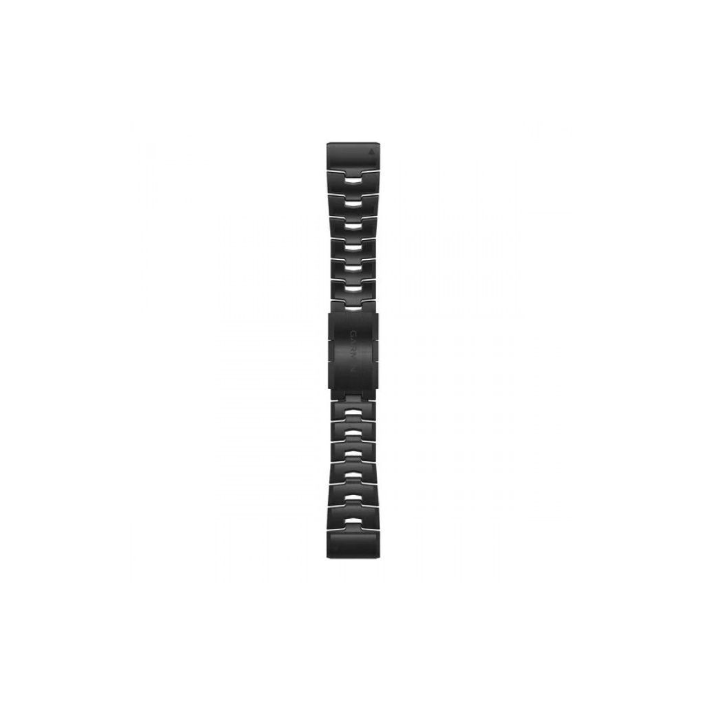 Ремінець до смарт-годинника Garmin fenix 6X 26mm QuickFit Carbon Gray DLC Titanium (010-12864-09)