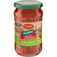 Соус Vitana Olive and Basil томатний 350 г (8593837266814)