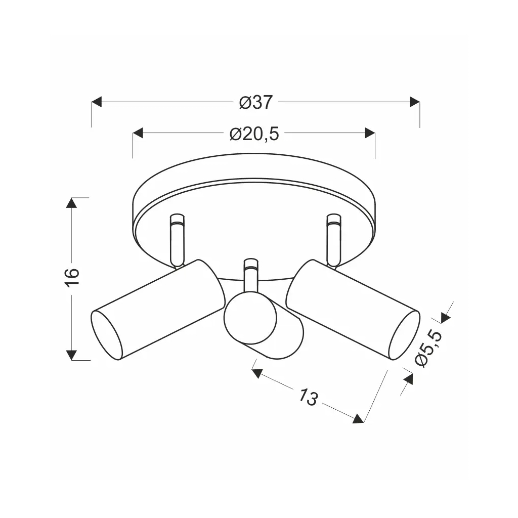 Спот Candellux 98-01726 Colly (98-01726)