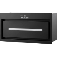 Kitchen hood GRANADO Palamos 2613-700 black (GCH586311)
