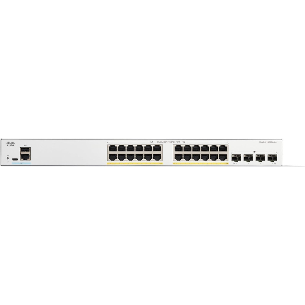 Комутатор мережевий Cisco C1300-24T-4X Комутатор мережевий Cisco C1300-24T-4X