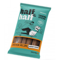 Treats for dogs Half&Half in the form of meat sticks with chicken 100 g (4823082431779)
