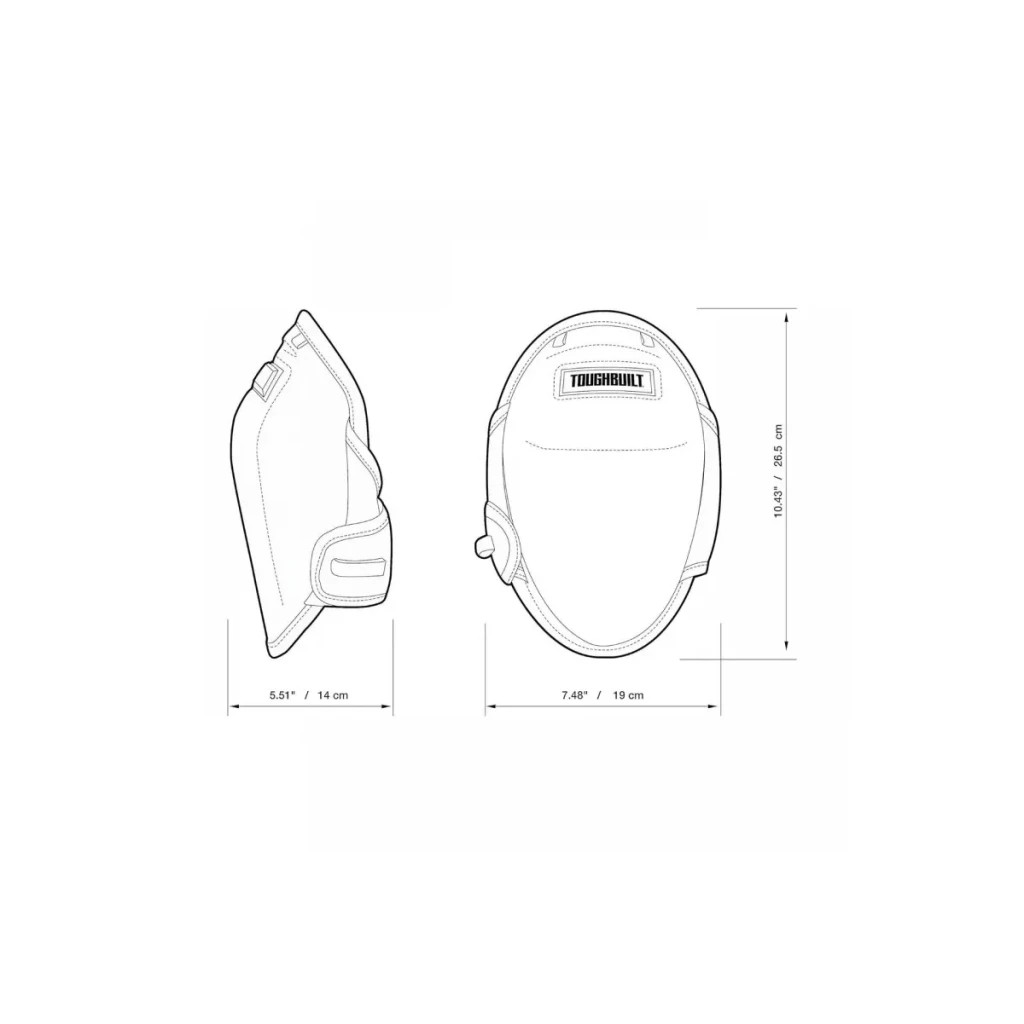 Наколінники захисні ToughBuilt FoamFit TB-KP-2B (TB-KP-2B)