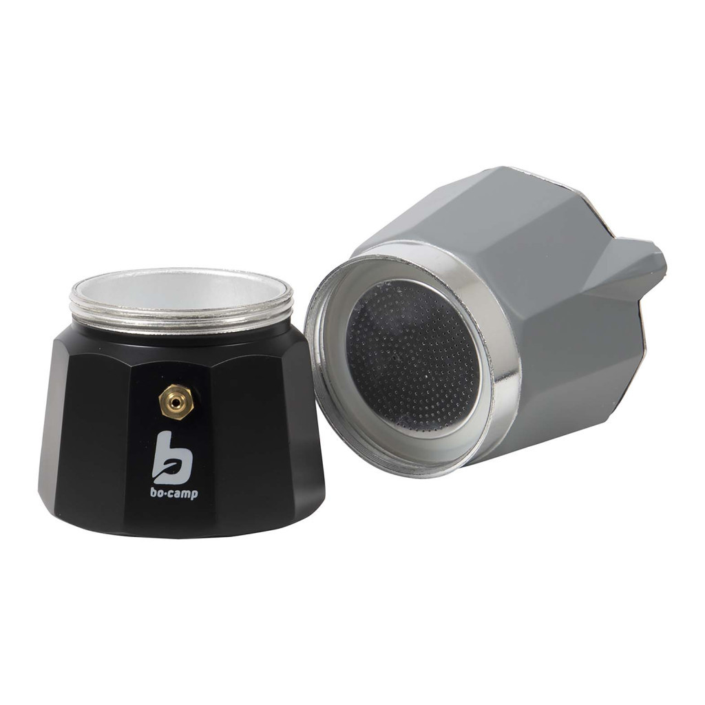 Кавоварка кемпінгова Bo-Camp Hillingdon 6-cups Grey/Black (2200520)