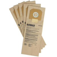 DeWALT vacuum cleaner bag for DWV902, DWV905, disposable, paper, 5 pcs (DWV9401)