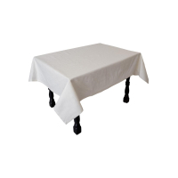 Tablecloth Provence holiday Pearl White 132x120 cm (037592)
