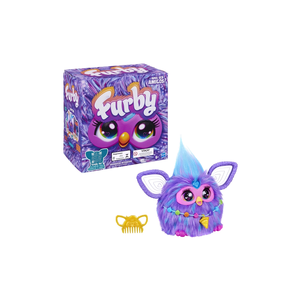 Інтерактивна іграшка Hasbro Furby Пурпурний (F6743)