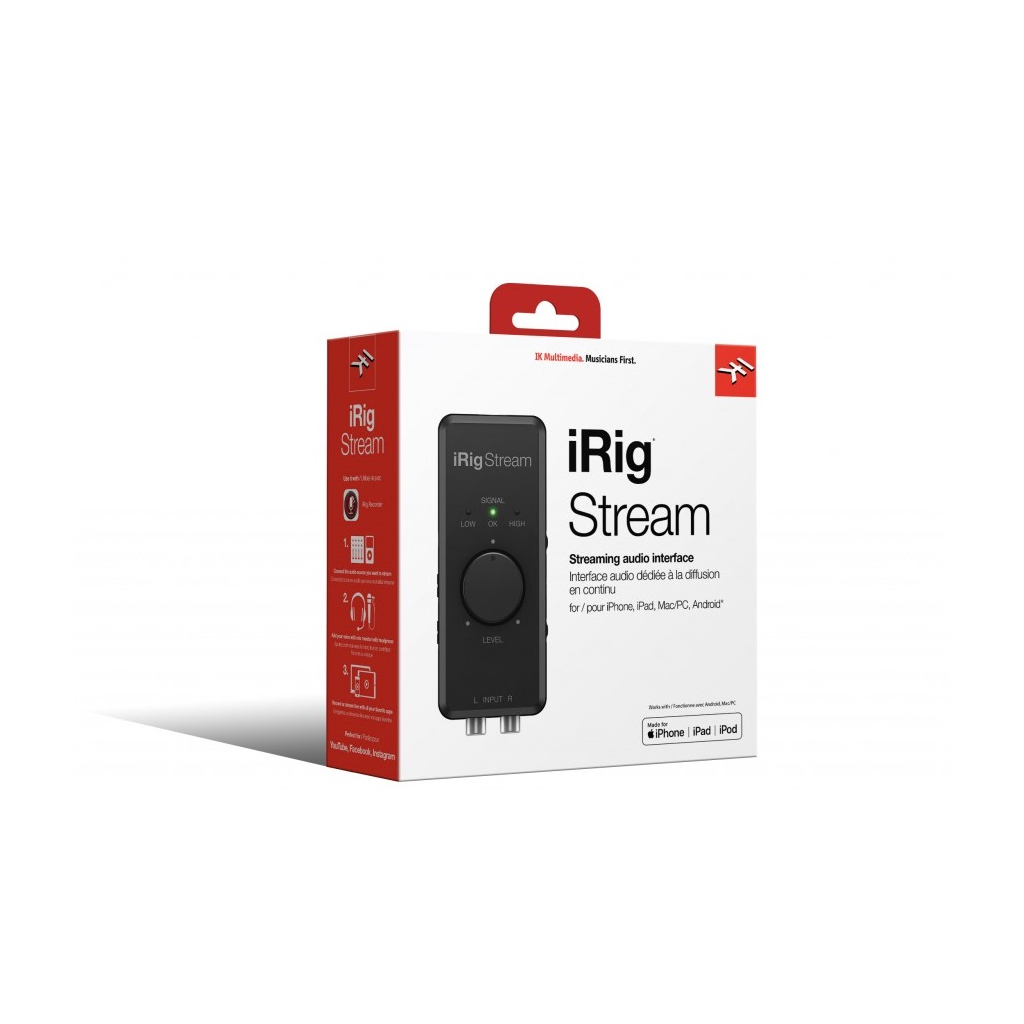 Аудіоінтерфейс IK Multimedia iRig Stream
