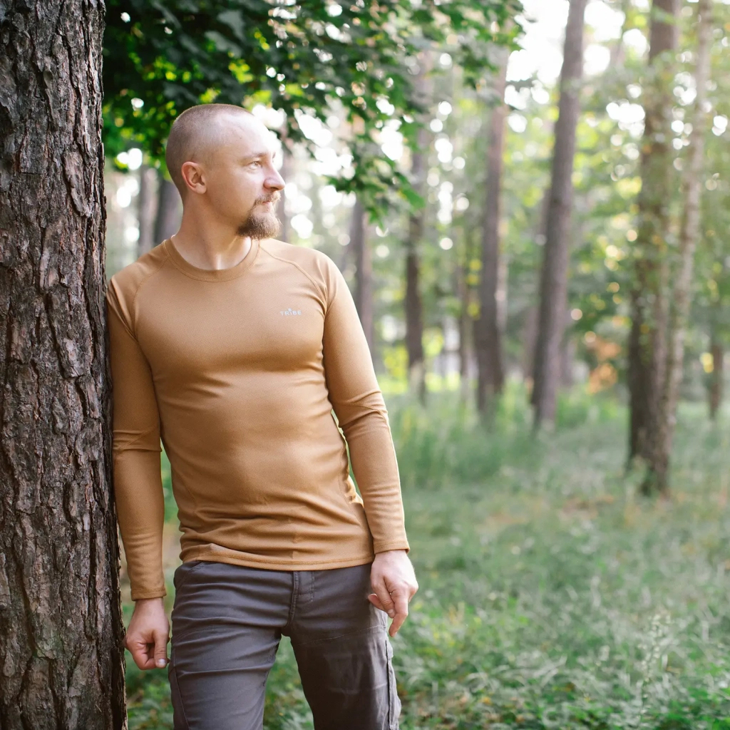 Лонгслів Tribe Coolpass LS coyote 3XL (T-KI-0007-coyote-3XL)