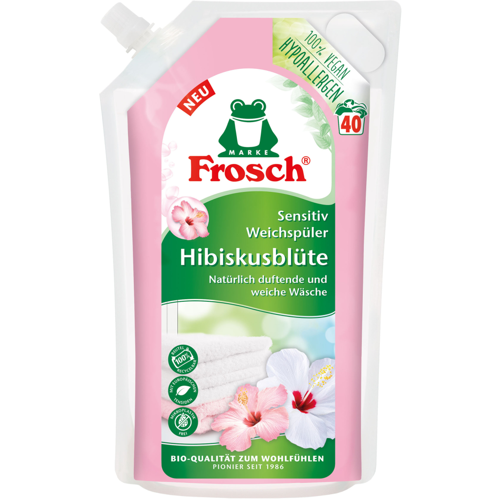 Кондиціонер для білизни Frosch Квіти Гібіскуса 1 л (4001499968464)