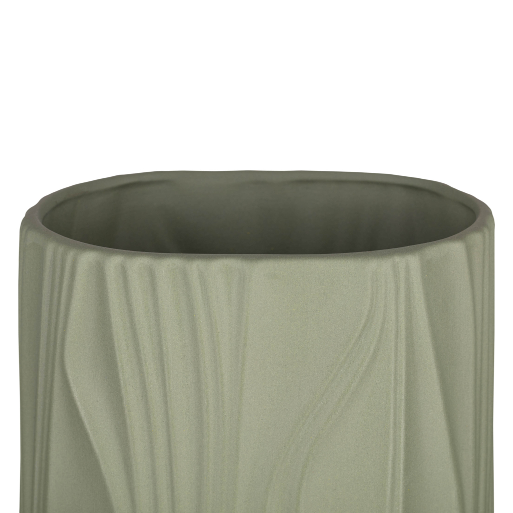 Ваза Ardesto Liguria, 12.2х24см, порцеляна, зелений (AR3805O)