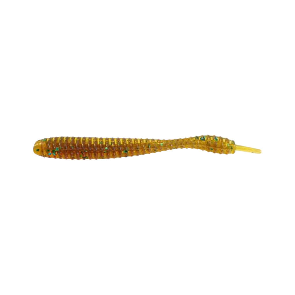 Силікон рибальський Reins Bubbling Shaker 4" 565 Motor Oil Green Flake (12 шт/уп.) (1552.02.76)