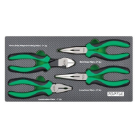 Pliers Toptul 4 pcs. in the lodge (GEA0407)