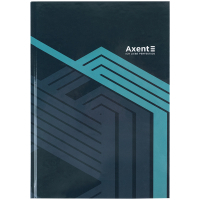 Notebook Axent Lines A4, 96 sheets, cell, gray (8422-580-A)