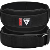 Athletic belt RDX RX5 Double Belt neoprene Black S (WBD-RX5B-S)