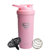 Sports shaker SmartShake Reforce 900ml Supergirl Pink (11150801)