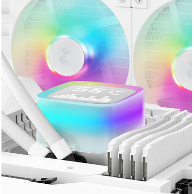 Система рідинного охолодження Deepcool LP360 ARGB White (R-LP360-WHMSMC-G-1)
