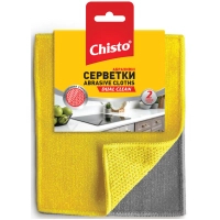Cleaning wipes Chisto Dual Clean Abrasive 2 pcs. (4820204702595)