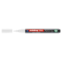 Marker Edding Paint e-791 1-2 mm round white (e-791/11n)