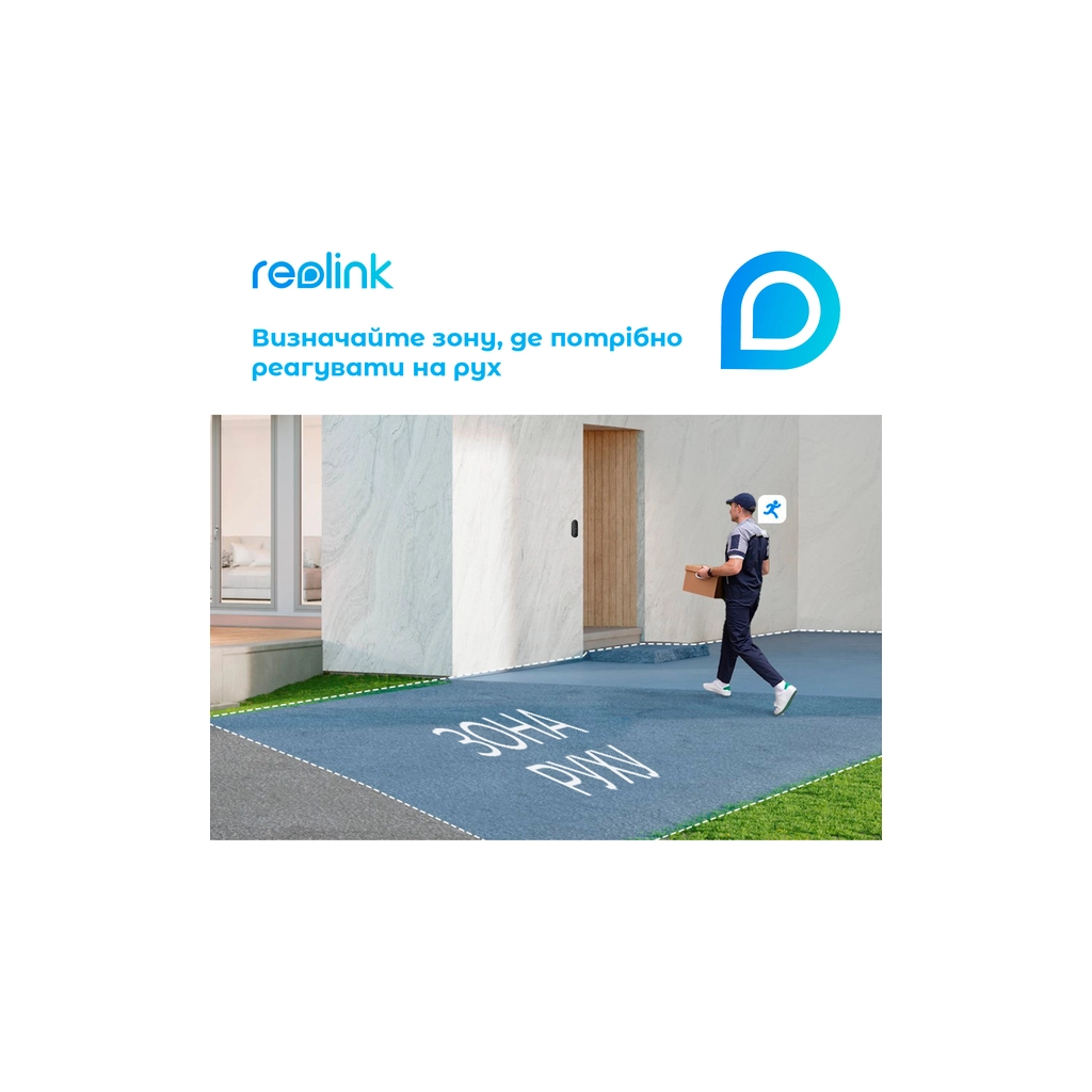 Дверний дзвінок Reolink Video Doorbell WiFi (D340W)