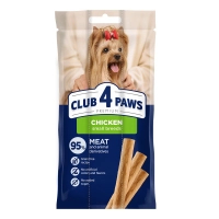 Treats for dogs Club 4 Paws Meat stick with chicken for small breeds 3x12 g (4820269145061)