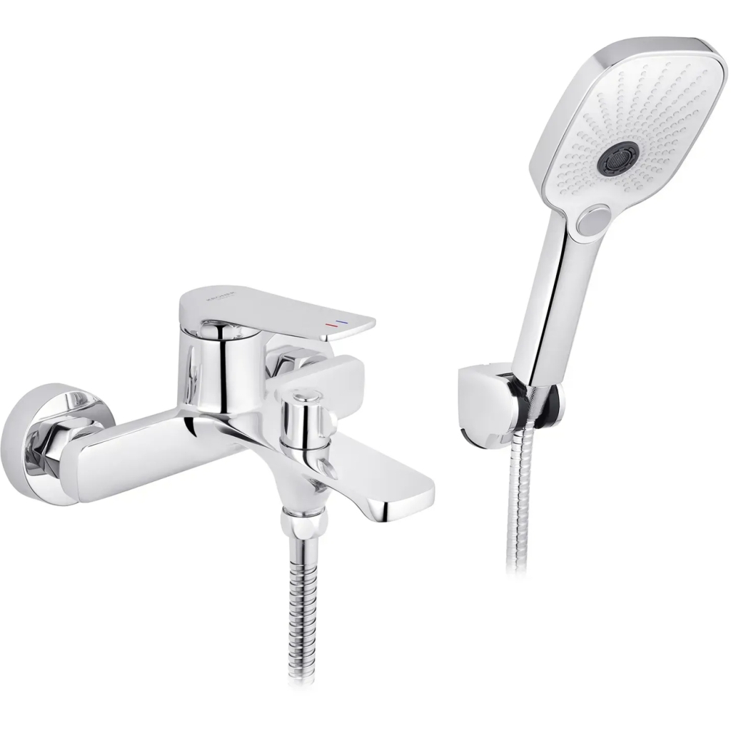 Душовий гарнітур Kroner Makon-C060 + змішувач Makon-C030-T+ змішувач Makon-C010 (CVS30155)