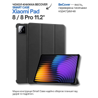 Чохол до планшета BeCover Smart Case Xiaomi Pad 8 / 8 Pro 11.2" Black (714579)