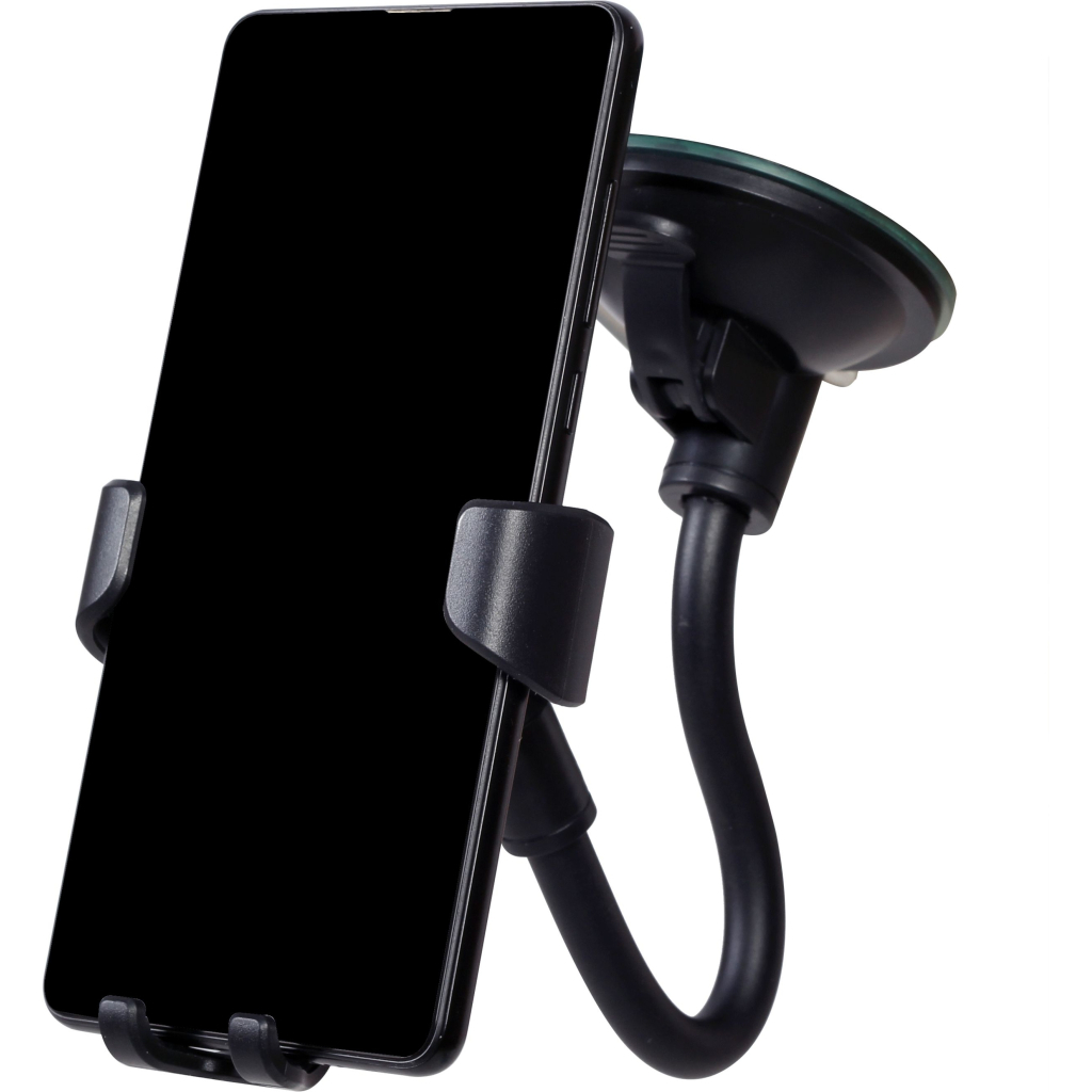 Універсальний автотримач Gembird 65-85 мм, кріплення на скло або дефлектор (TA-CHWAV-01) Універсальний автотримач Gembird 65-85 мм, кріплення на скло або дефлектор (TA-CHWAV-01)