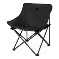 Стілець складаний Naturehike Stellaluna T01 CNH23JU13002, L, чорний (6975641889038)