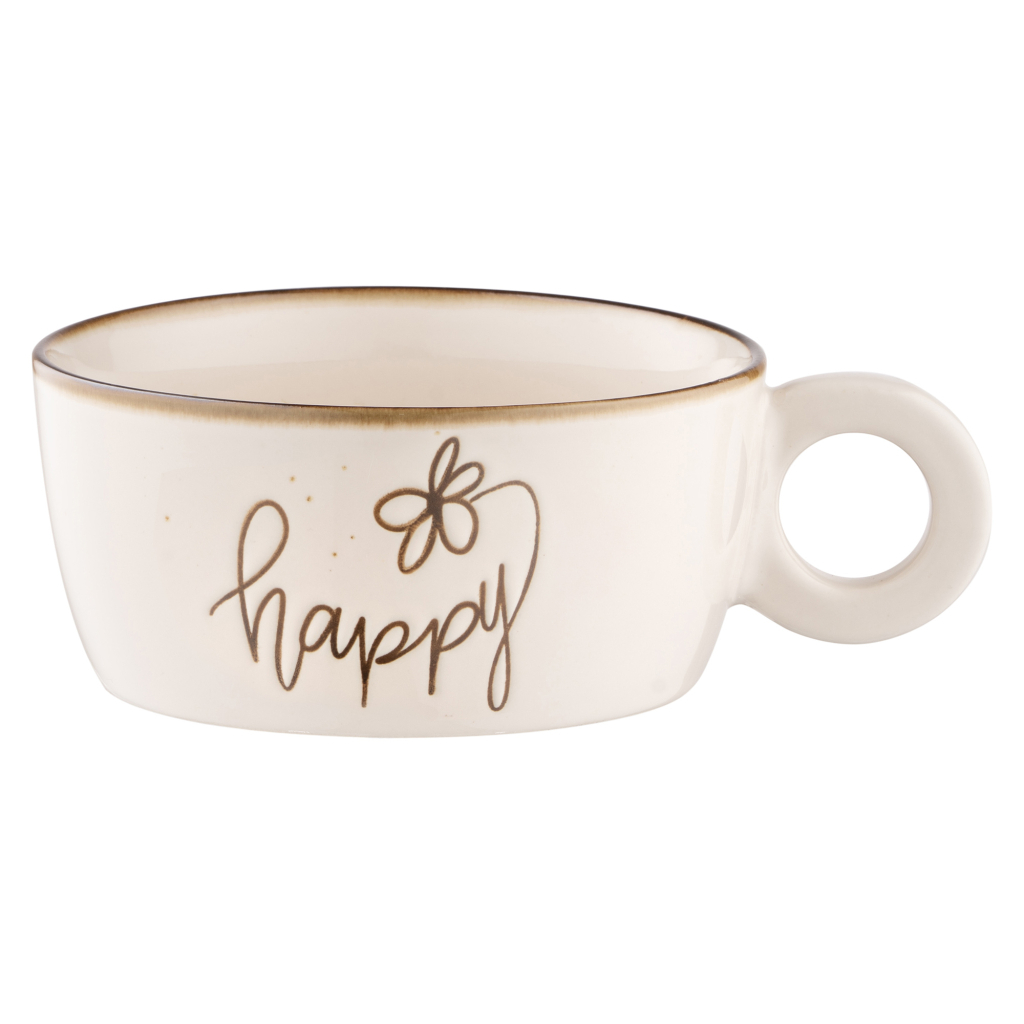 Бульйонниця Ardesto Happy, 550мл, кераміка, ромашка (AR3083)