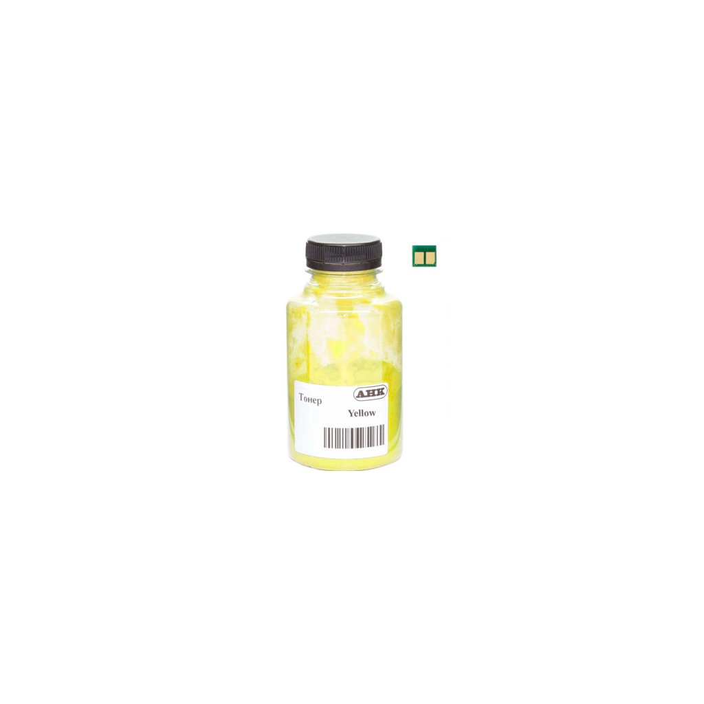 Тонер Canon LBP-850C/852i, 059 150г 7K Yellow chip АНК (50000590)