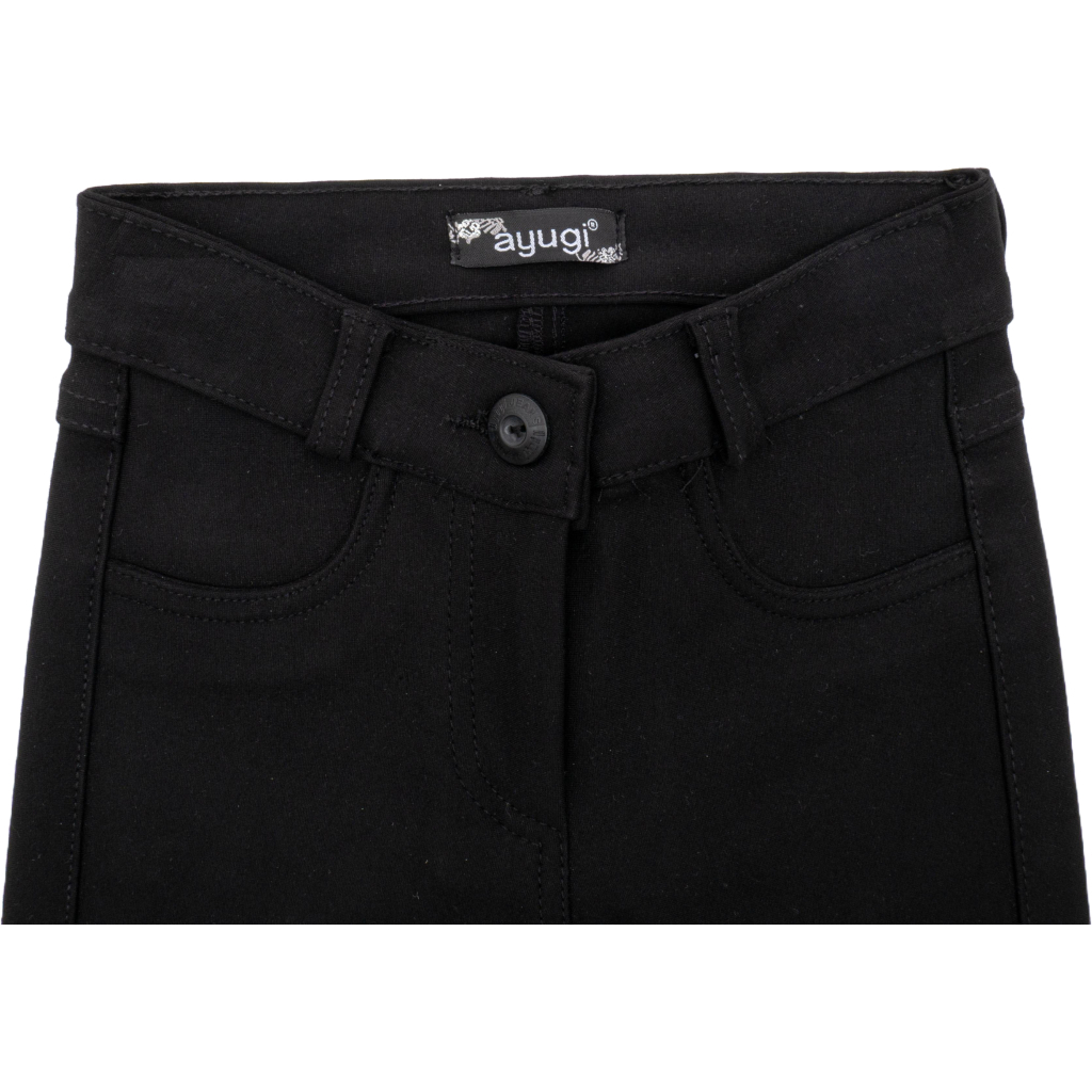 Штани дитячі A-Yugi шкільні (9047-170G-black)