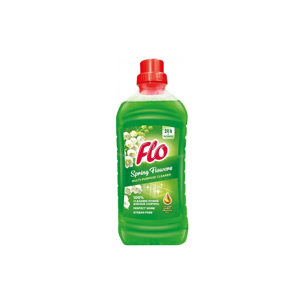 Засіб для миття підлоги Flo Spring Flowers Multi-Purpose Cleaner 1.5 л (5900948249378)
