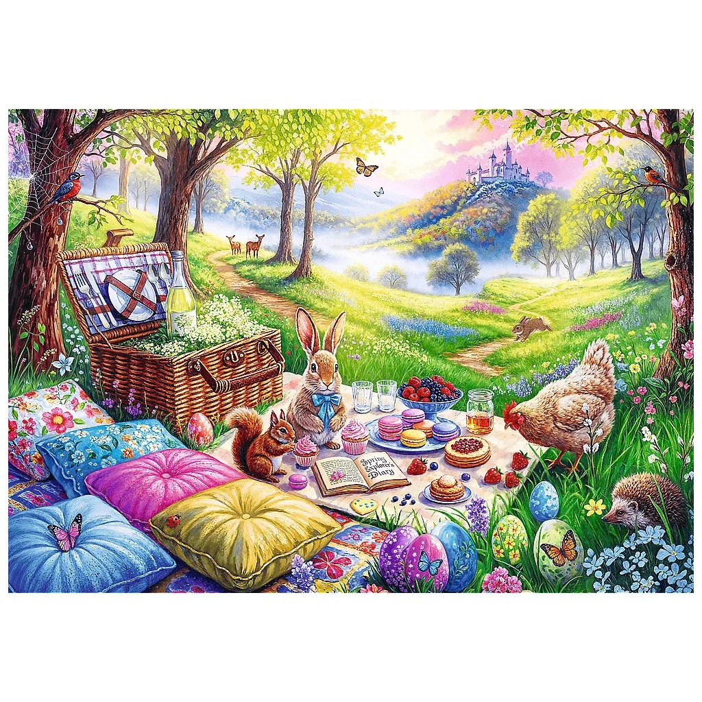 Пазл Trefl Пікнік на лузі, 1000 елементів (5900511109788)