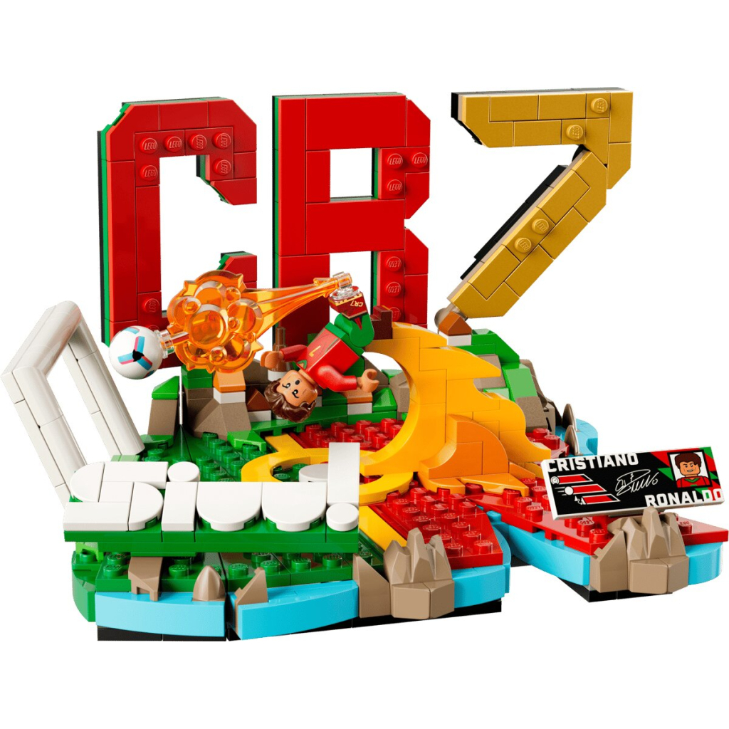 Конструктор LEGO Editions Football Кріштіану Роналду — найкращі моменти футбольних матчів (43012)