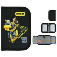 Kite Transformers 622 pencil case, without filling, 1 compartment, 2 flaps (TF26-622)