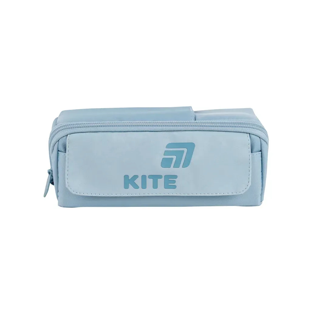 Пенал Kite 2702-2 сіро-блакитний (K26-2702-2)