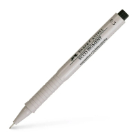 Faber-Castell Ecco Pigment capillary pen for graphic works, diameter 0.3 mm, color black (6044)