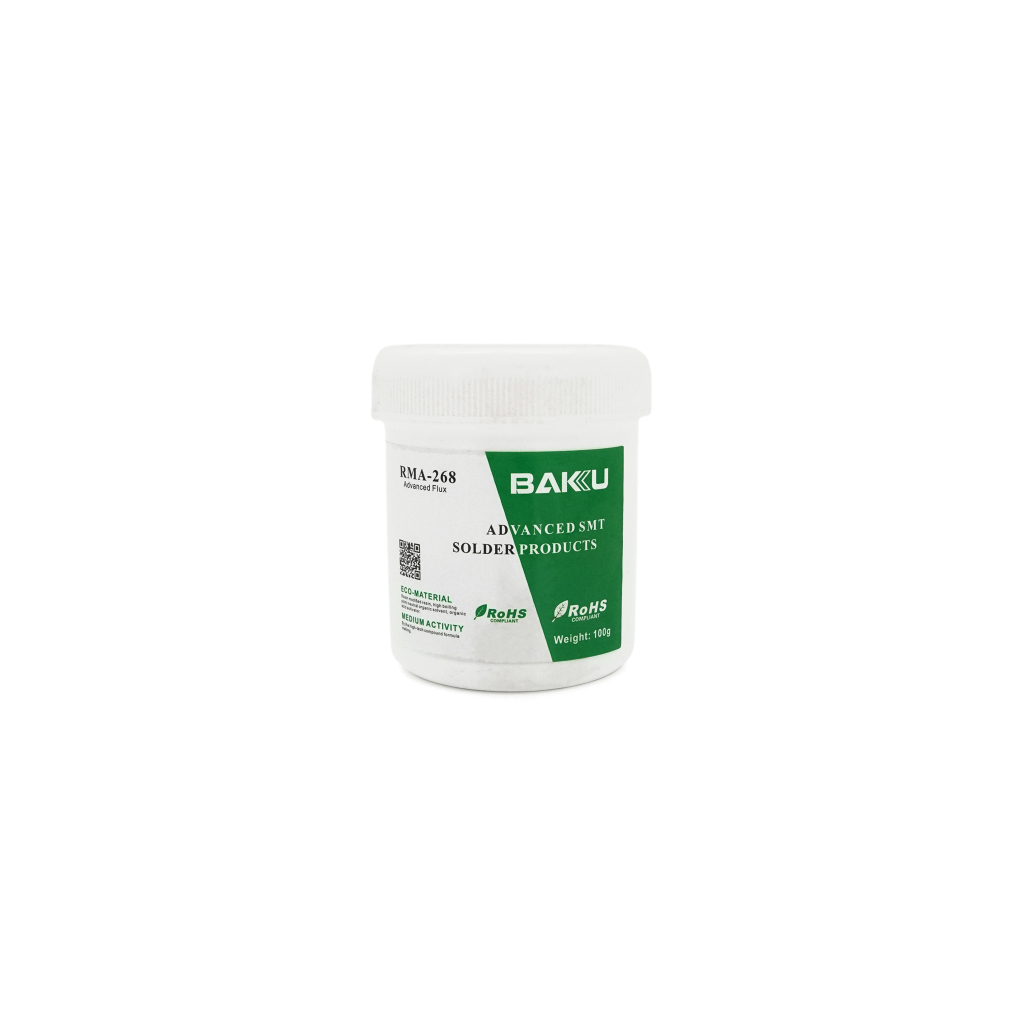 Флюс для паяння Bakku гель RMA-268, 100г (RMA-268-100G) Флюс для паяння Bakku гель RMA-268, 100г (RMA-268-100G)