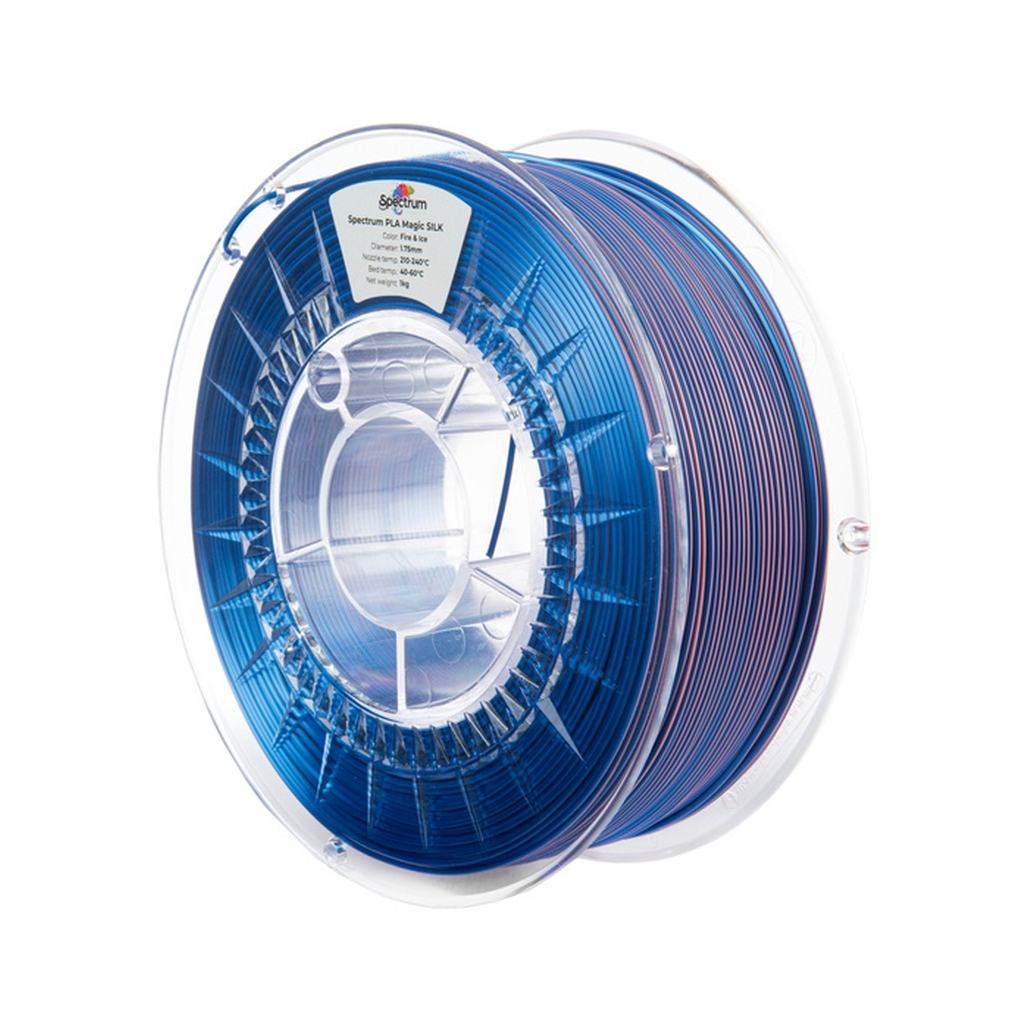 Пластик для 3D-принтера Spectrum PLA Magic SILK 1.75mm 1kg Fire&Ice (81412)