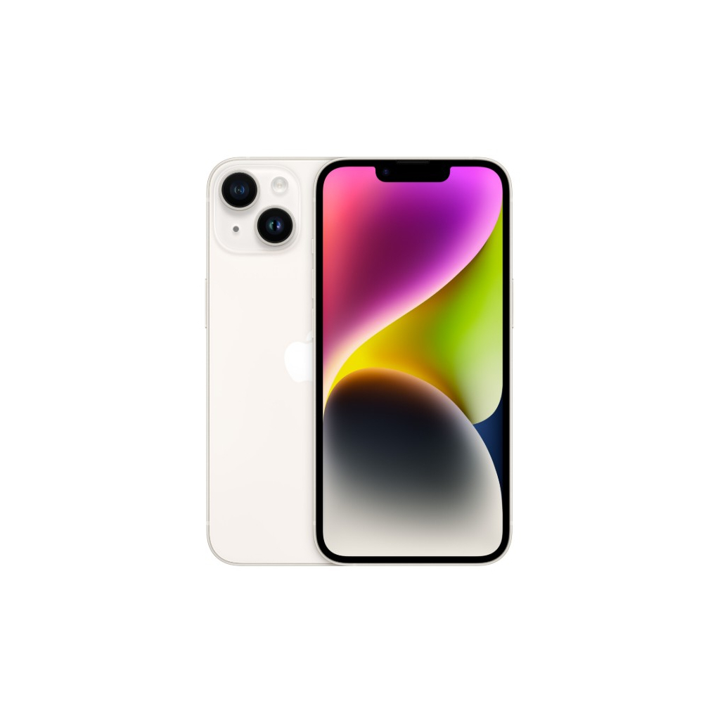 Мобільний телефон Apple iPhone 14 128Gb (Grade A) Starlight USED (iP14__12Sta_A)