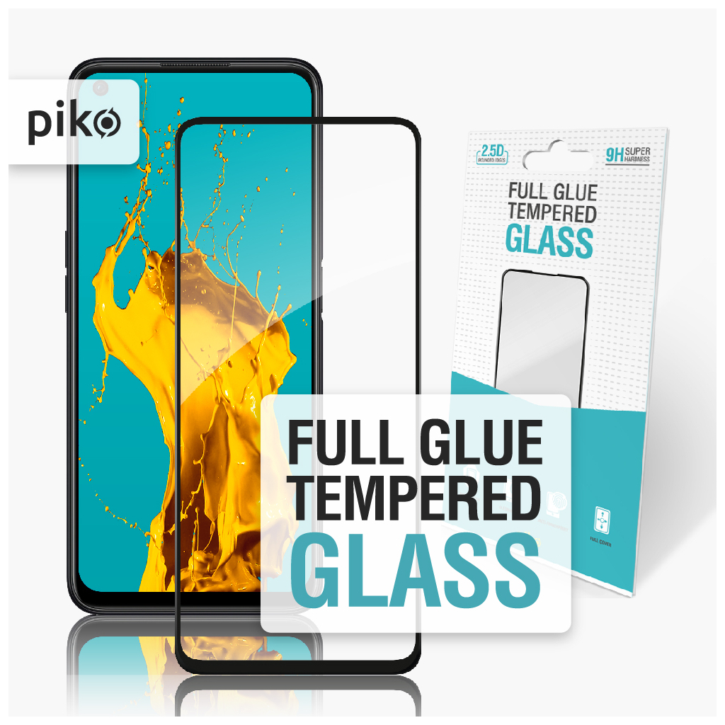 Скло захисне Piko Full Glue Oppo A76 4G Black (1283126528897)