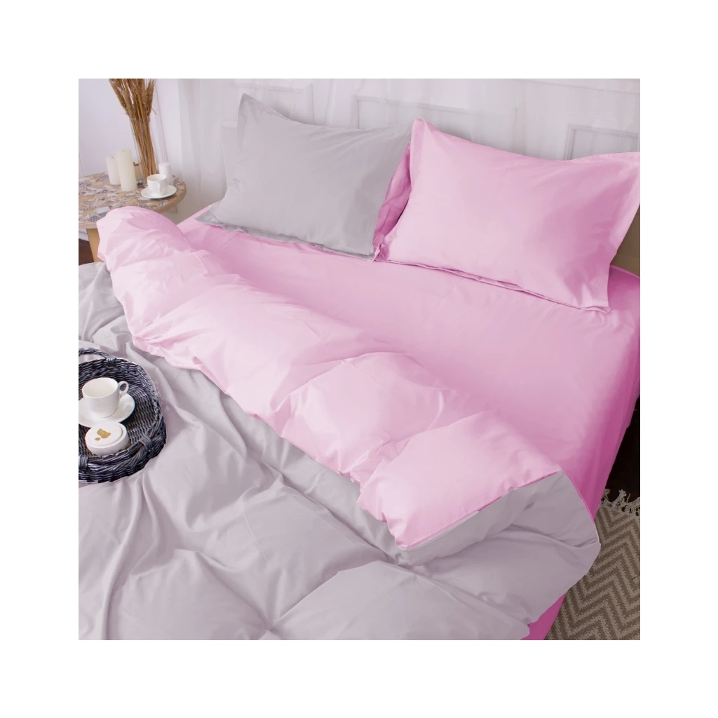 Постільна білизна MirSon Poplin Line 018 + 054 Richelle 200 x 220 (2200006282808)