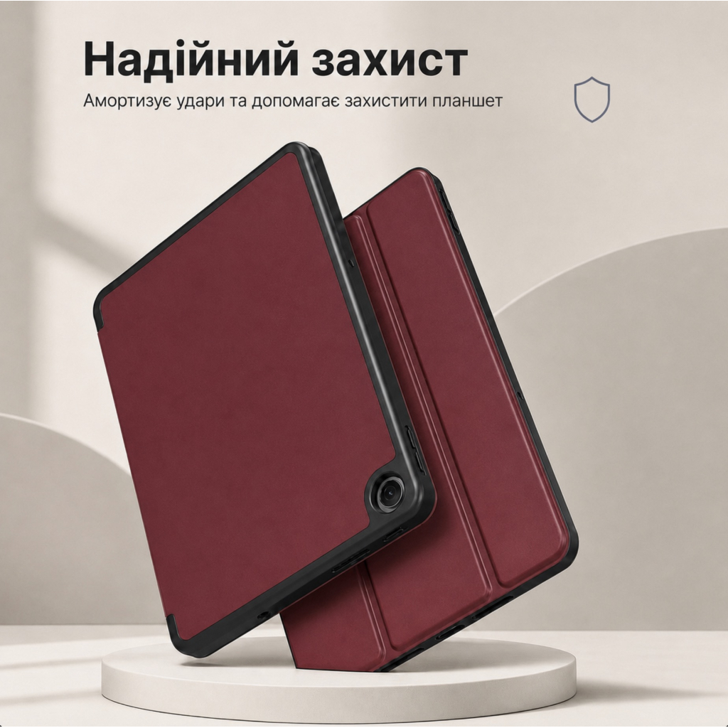 Чохол до планшета BeCover Flexible TPU Matte Xiaomi Redmi Pad 2 SE 9.7" (2026) Red Wine (716155) Чохол до планшета BeCover Flexible TPU Matte Xiaomi Redmi Pad 2 SE 9.7" (2026) Red Wine (716155)