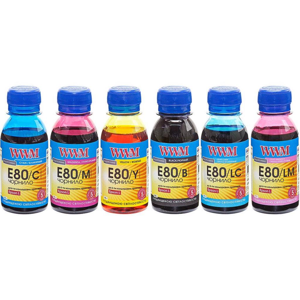 Чорнило WWM EPSON L800 B/Y/M/LM/LC 6х100г (E80SET-2) Чорнило WWM EPSON L800 B/Y/M/LM/LC 6х100г (E80SET-2)