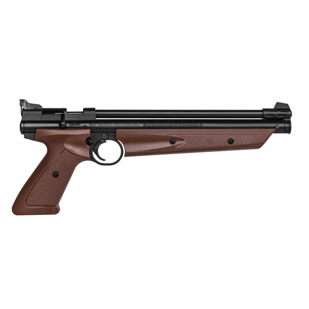 Пневматичний пістолет Crosman American Classic Brown (P1377BR)