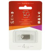 USB флеш накопичувач T&G 4GB 109 Metal Series Silver USB 2.0 (TG109-4G)