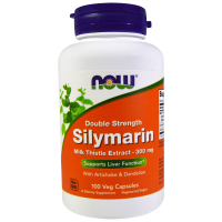Herbs Now Foods Silymarin (Milk Thistle) 300 mg, 100 gel capsules (NOW-04739)