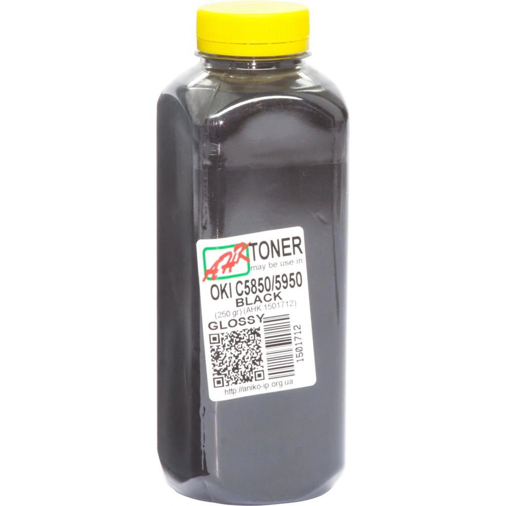 Тонер OKI C5850/5950, 250г Glossy.Black AHK (1501712) Тонер OKI C5850/5950, 250г Glossy.Black AHK (1501712)